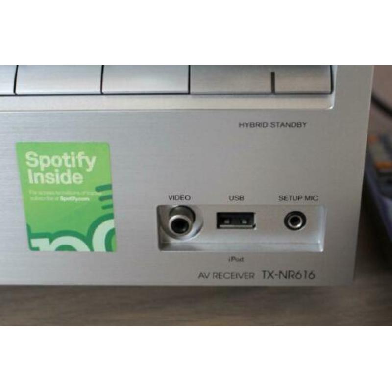Onkyo TX-NR616 zilver