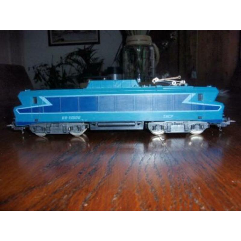 ﻿﻿80's vintage italian train locomotive sncf bb-15006 lima |
