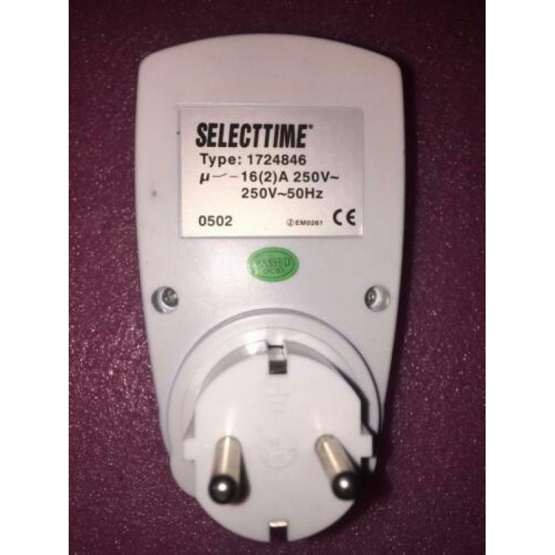 Tijdschakelaar, merk: TIMESELECT, type: 1724846