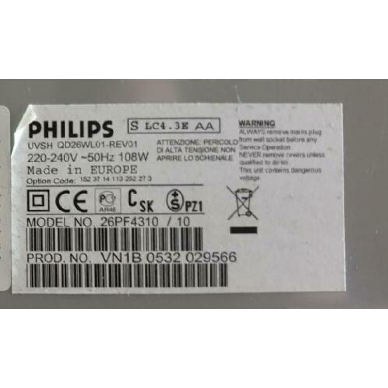 Philips lcd tv 26 inch