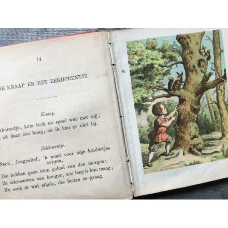 19e eeuws kinderboekje. Goeverneur's Fabelen en gedichtjes.