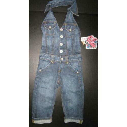 Super gave VINGINO halterbroek in maat 7/122.