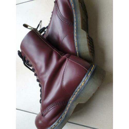 Dr. Martens 38 bordeaux Steel Toe schoenen stalen neus