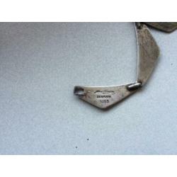Hans Hansen Vintage Peak Design Sterling silver Halske
