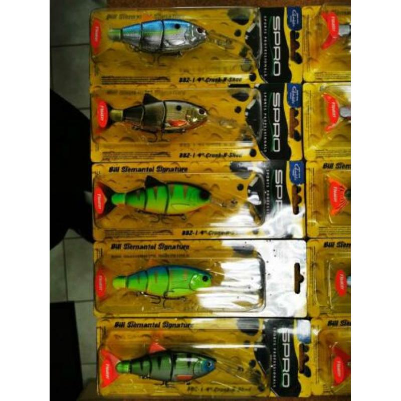 10x spro BBZ 1 crank n swim 4 inch!