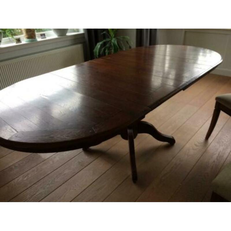 Eettafel Bannink van Gogh massief eiken