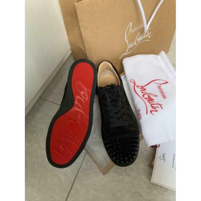 Christian Louboutin maat 38 vieira spikes black