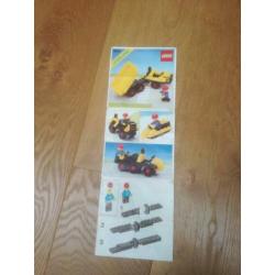 Lego 6652 construction truck vintage