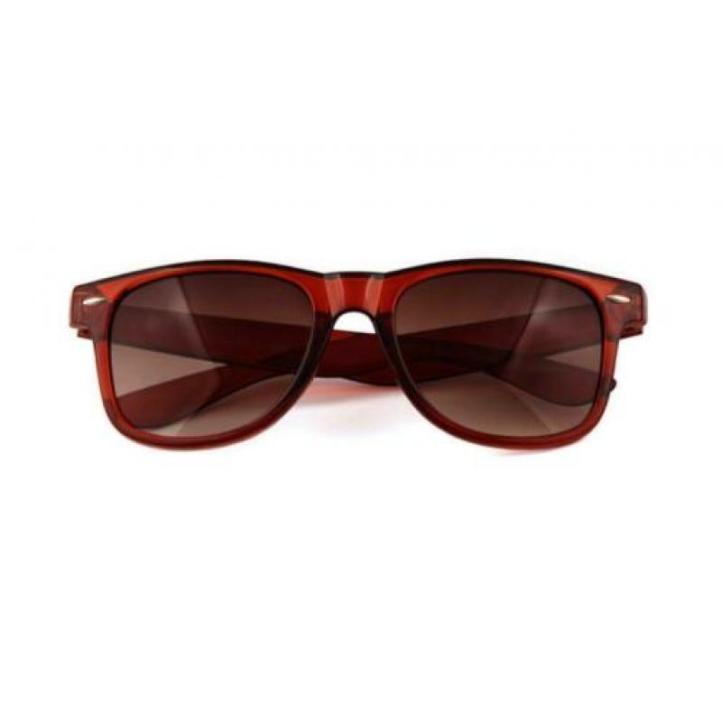 Wayfarer Zonnebril Bruin