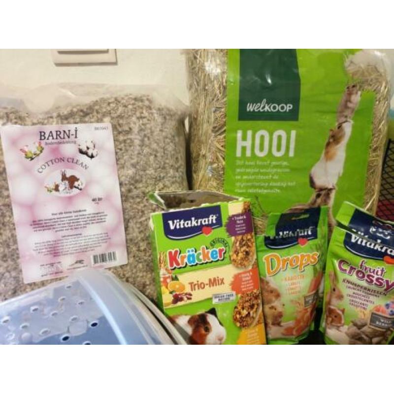 Knaagdier hamster kooi compleet met toebehoren