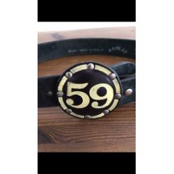 Originele leren Replay riem / 75