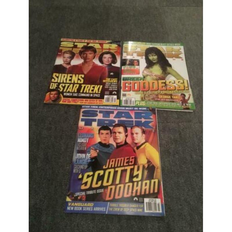 Star Trek Monthly magazine, SFX, Flying Dutch, Voyager Scifi
