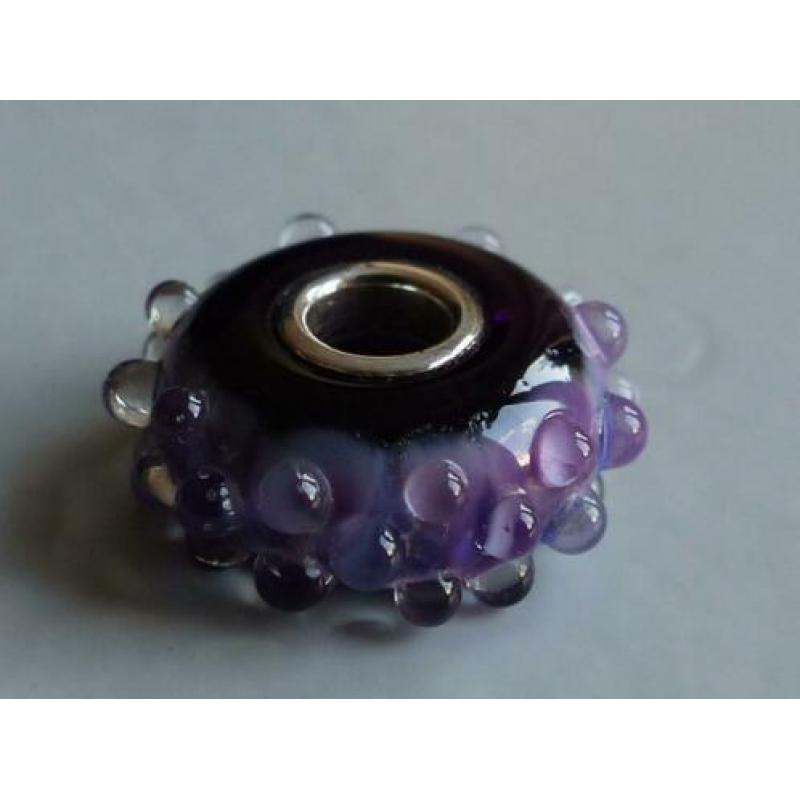Mooie paarse bead, past ook op TROLLBEADS