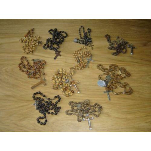 10 bruine rozenkransen nr. 2