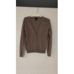 Mango vest beige nieuw maat small
