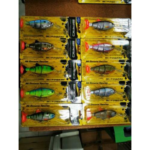 10x spro BBZ 1 crank n swim 4 inch!