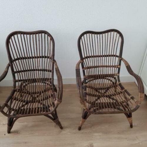 2 Rotan Stoelen