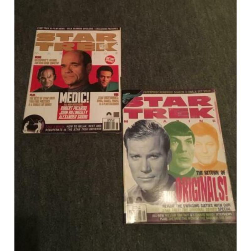 Star Trek Monthly magazine, SFX, Flying Dutch, Voyager Scifi