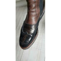 Maripe leren schoenen enkellaarzen