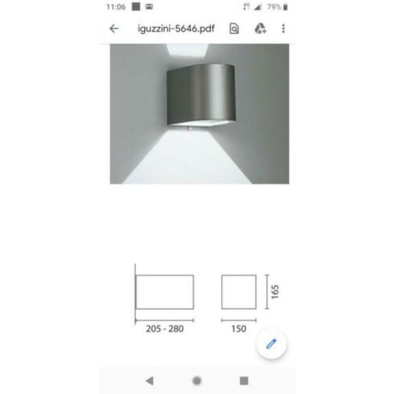 IGuzzini kriss buitenlamp 5 stuks