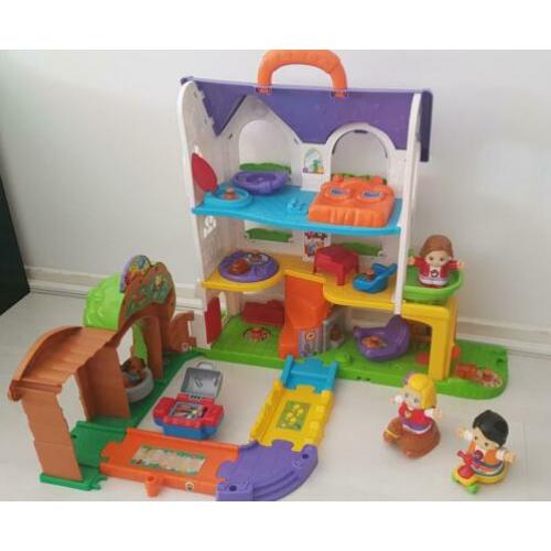 VTech Vrolijke vriendjes speelhuis + 2 extra vriendjes