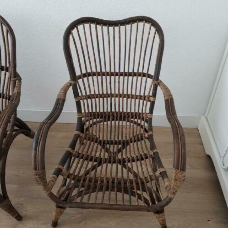 2 Rotan Stoelen