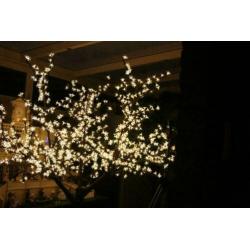 20 Led Sier of decoratiebomen groen - pink - wit nr 1