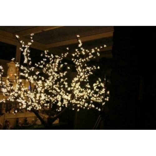 20 Led Sier of decoratiebomen groen - pink - wit nr 1