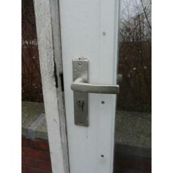 buitendeur hardhout met glas