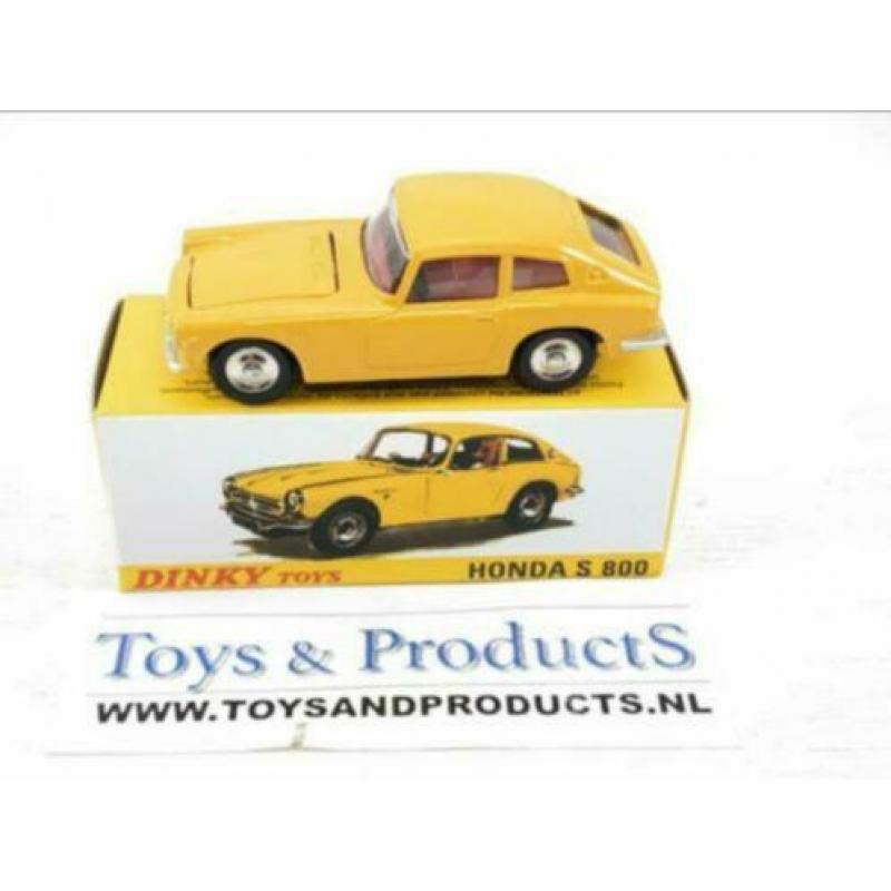 Dinky Toys Honda S 800 Okergeel 1:43