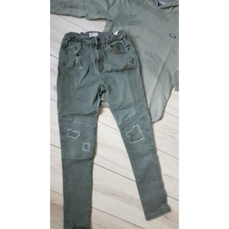 Set 158/164 legerkleur tumble 'n dry