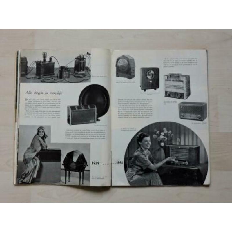 Philips 60 Jaar - 1891-1951 - Jubileum Blad