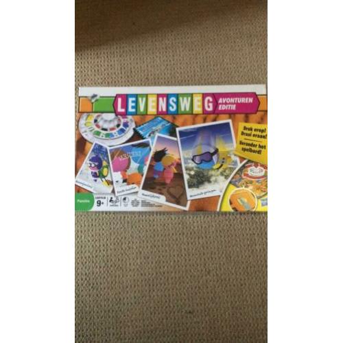 Levensweg avonturen editie bordspel