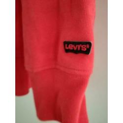 Rode Levi's katoenen hoodie Netflix America / Erica maat M