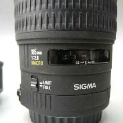 EOS 300 met Sigma Macro 105 mm 1:1