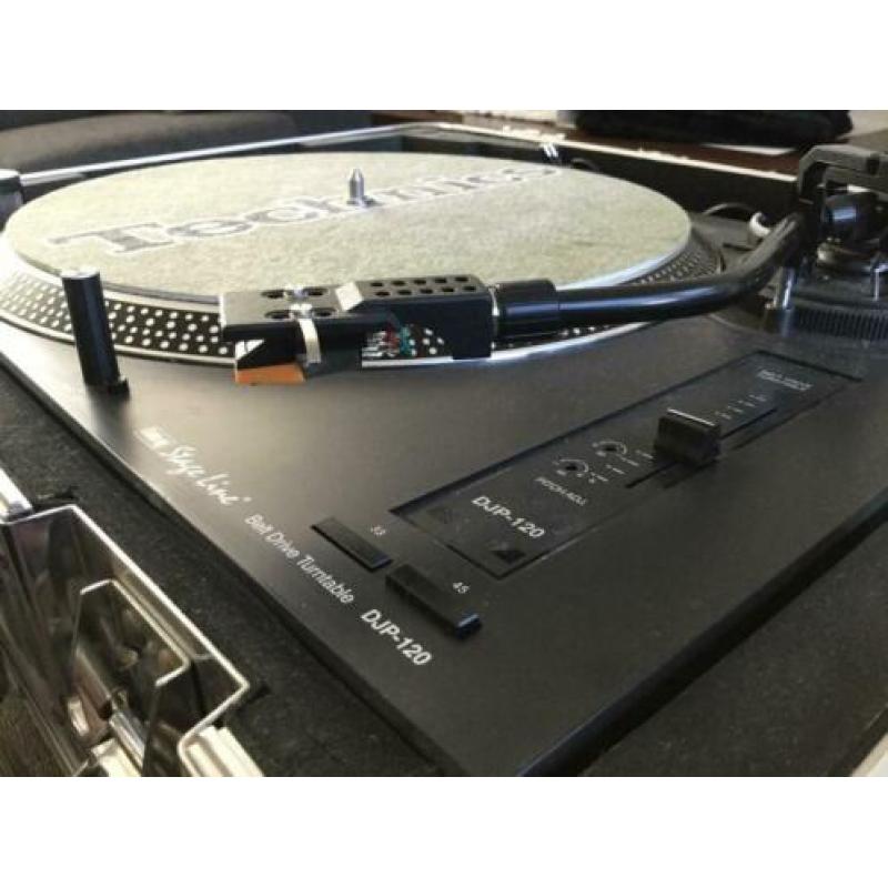 Stage-line djp-120 incl flightcase Incl 200 lps