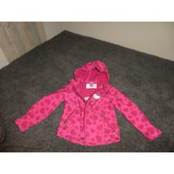 Softshell jas Hello Kitty roze maat 116 ZGAN!