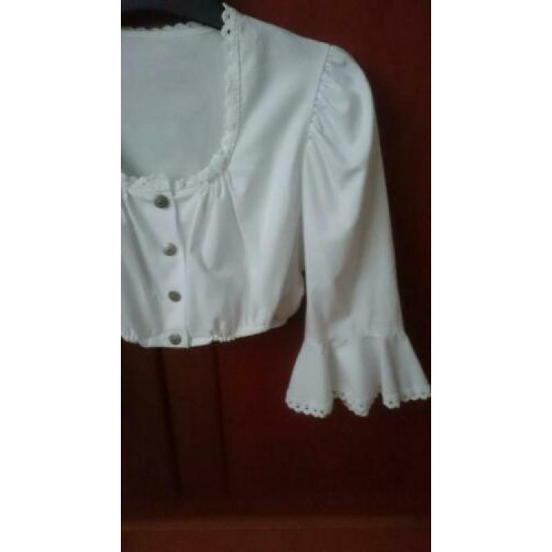 Tiroler Trachtenblousje mt40 mrk Chiemseer Dirndl und Tracht