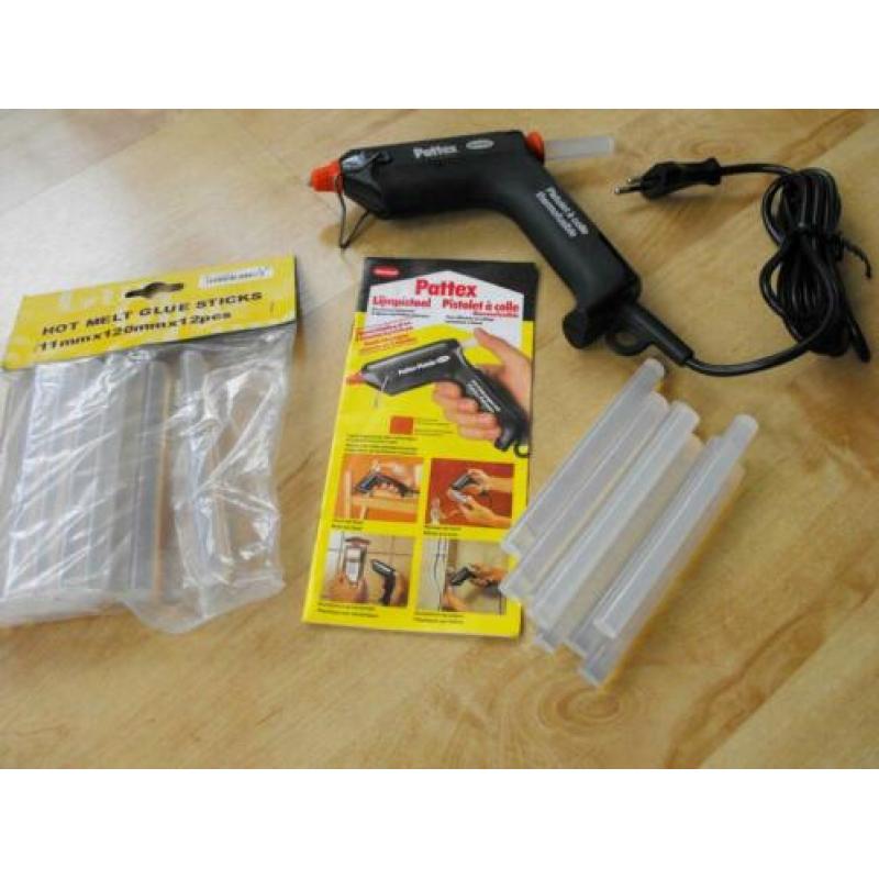 Lijmpistool Pattex incl.lijmpatronen €10