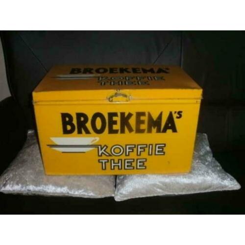 'prachtig winkelblik van BROEKEMA'S koffie thee