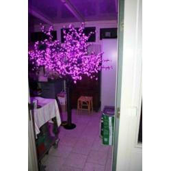 20 Led Sier of decoratiebomen groen - pink - wit nr 1