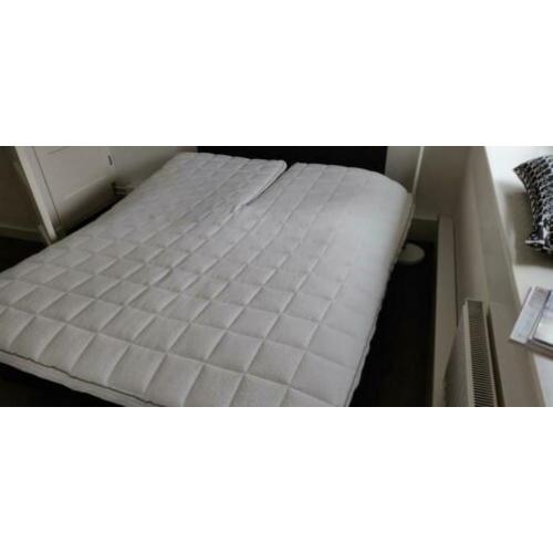 Matras topper met split 180 x 210