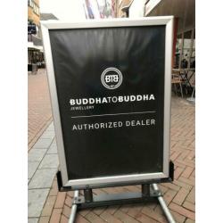 Buddha to Buddha ring type 742WH Chain Pyramid Stone € 149,-