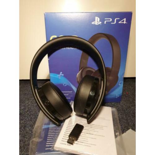 Ps4 Gold wireless headset 7.1 met garantie!