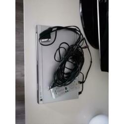 Philips DVP3142 dvd speler zilver met zwart display
