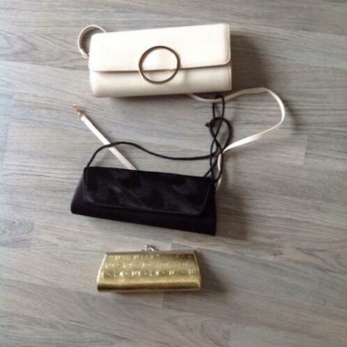 3 nieuwe tasjes (clutches) bijna gratis