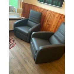 Relax fauteuil lederlook alle 2 €420