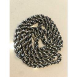 Ketting zilver 925 rope stijl