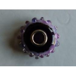 Mooie paarse bead, past ook op TROLLBEADS