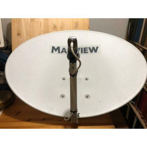 Mooie nette schotel antenne Maxview zgan